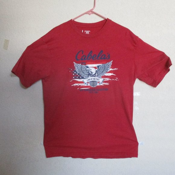 T-Shirt Cabela's An American Tradition EST. 1961 Sz L Mens - Picture 1 of 4